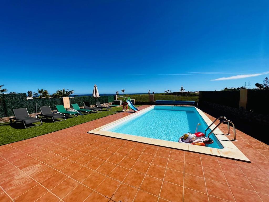 Villa Irina Caleta De Fuste Exteriör bild